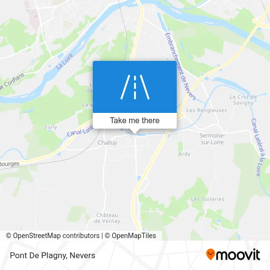 Pont De Plagny map