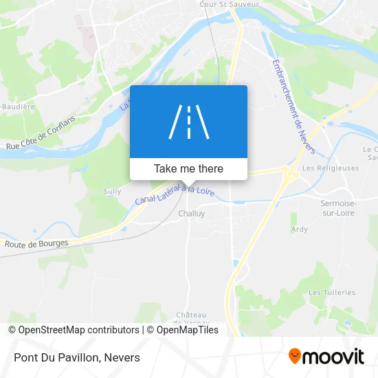 Pont Du Pavillon map
