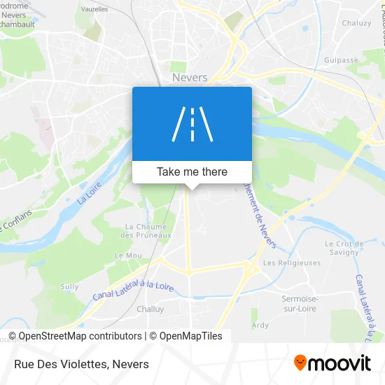 Rue Des Violettes map