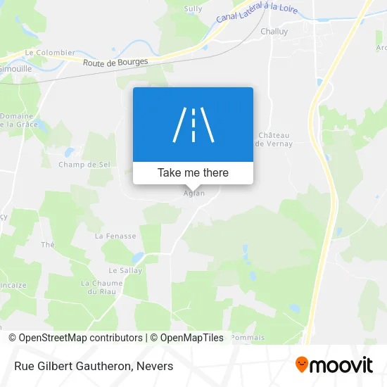 Rue Gilbert Gautheron map