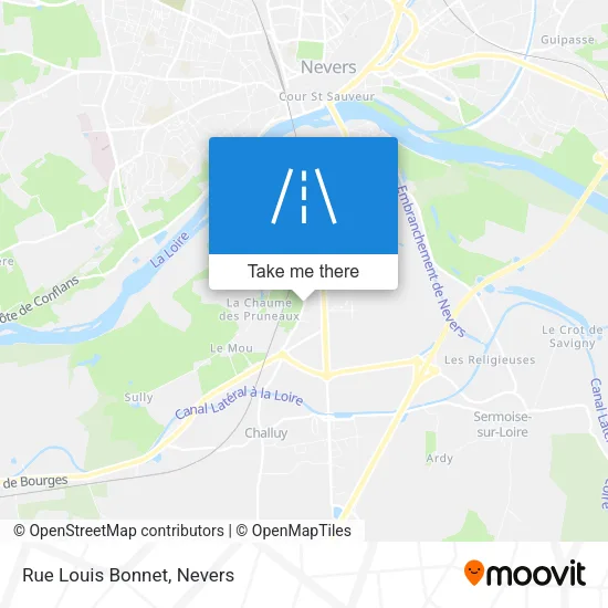 Rue Louis Bonnet map