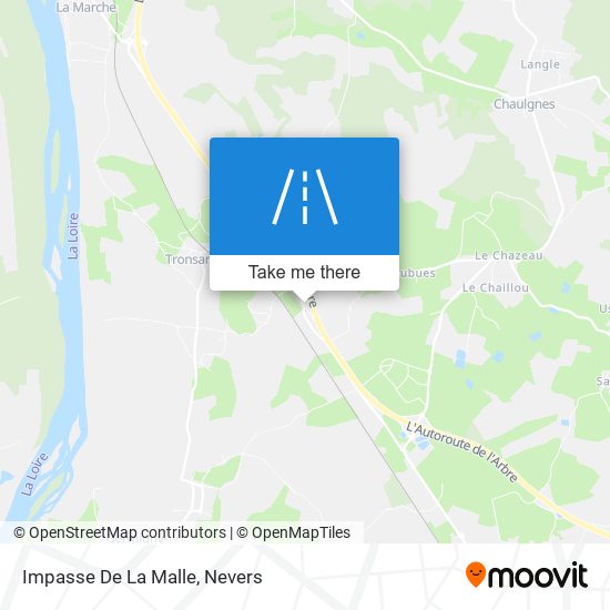 Mapa Impasse De La Malle