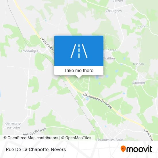 Rue De La Chapotte map