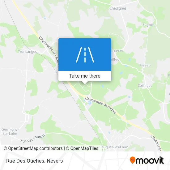 Rue Des Ouches map