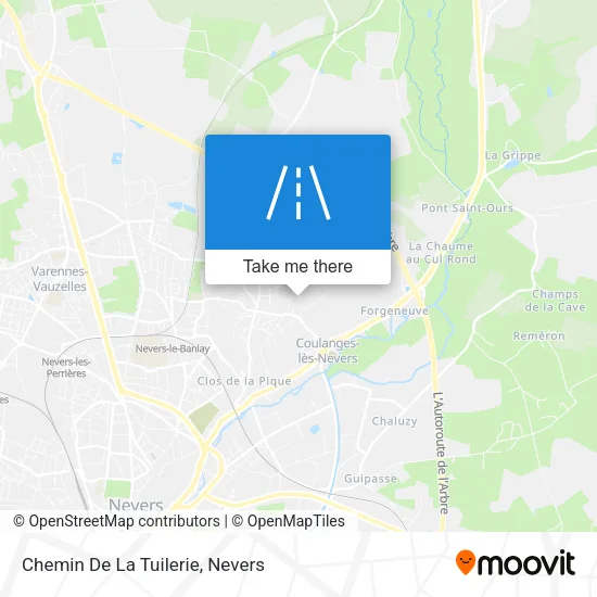 Chemin De La Tuilerie map