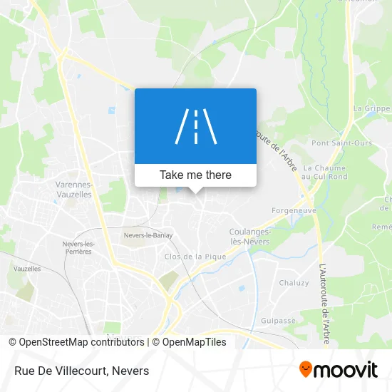 Rue De Villecourt map