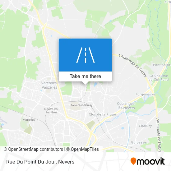 Rue Du Point Du Jour map
