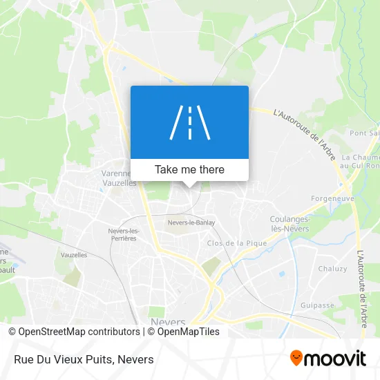 Rue Du Vieux Puits map