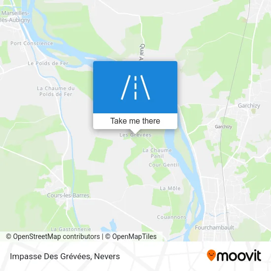 Impasse Des Grévées map