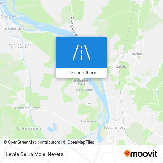Levée De La Mole map