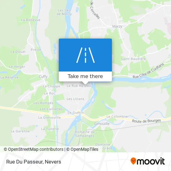 Rue Du Passeur map
