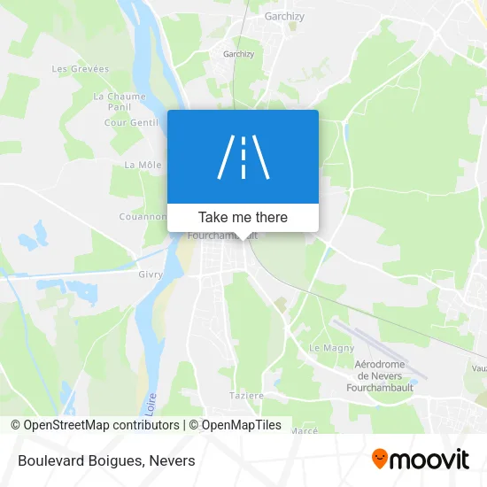 Boulevard Boigues map