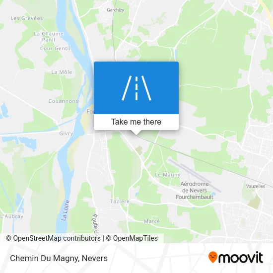 Chemin Du Magny map