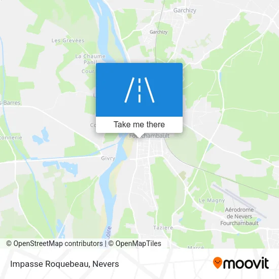 Impasse Roquebeau map