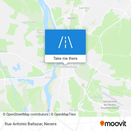 Rue Antonio Baltazar map