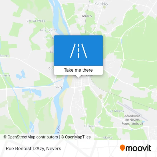 Rue Benoist D'Azy map