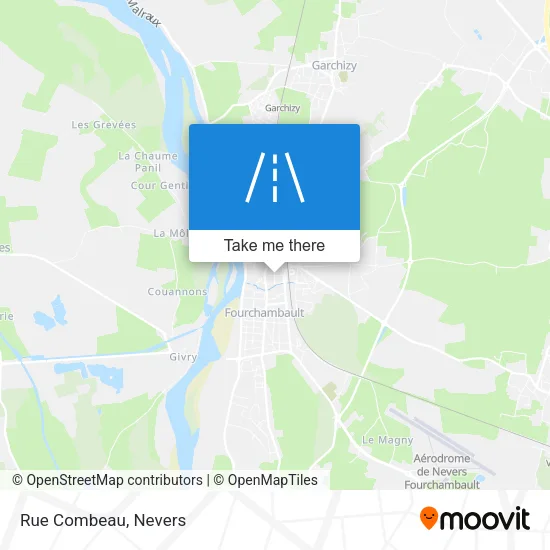 Rue Combeau map