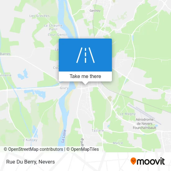 Rue Du Berry map