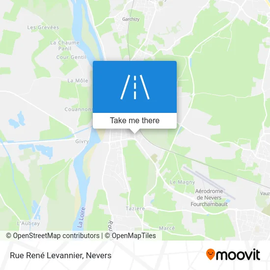 Rue René Levannier map