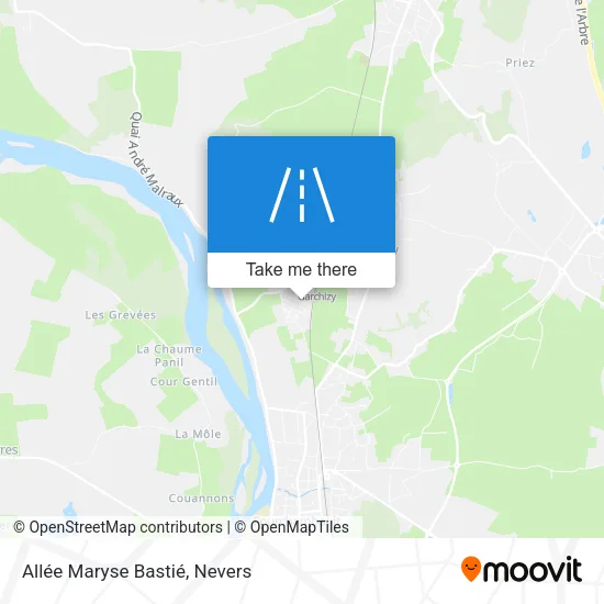 Allée Maryse Bastié map