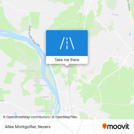 Allée Montgolfier map