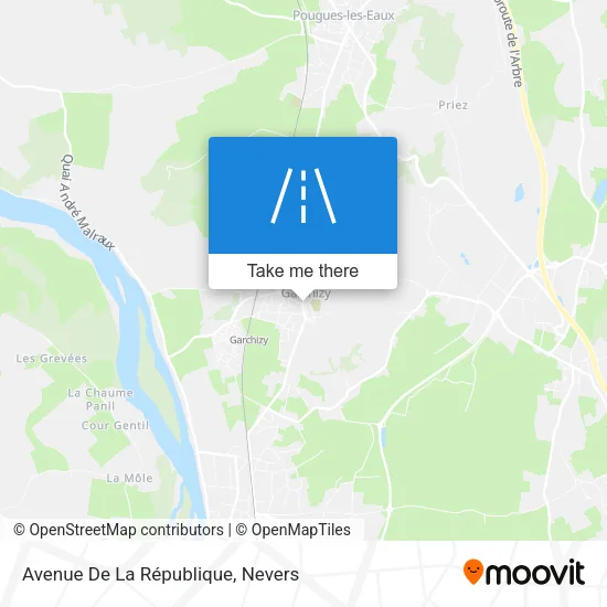 Avenue De La République map