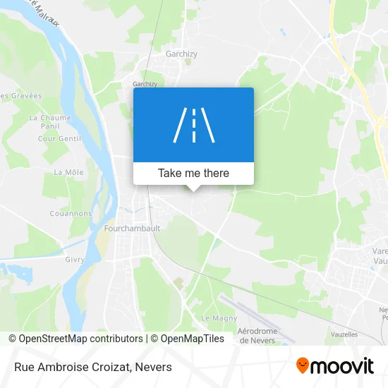 Rue Ambroise Croizat map