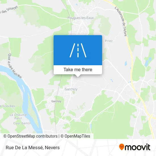 Rue De La Messé map