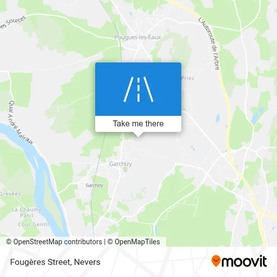 Rue Des Fougères map