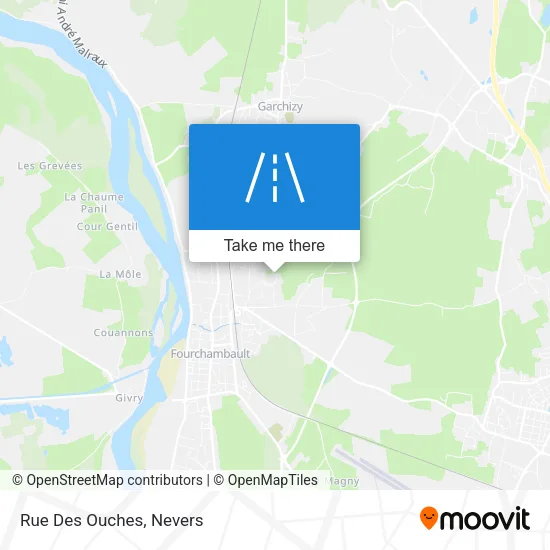 Rue Des Ouches map