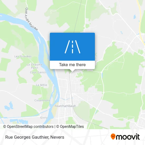 Rue Georges Gauthier map