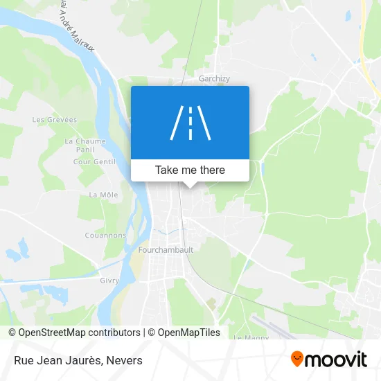 Rue Jean Jaurès map