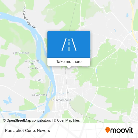Rue Joliot Curie map