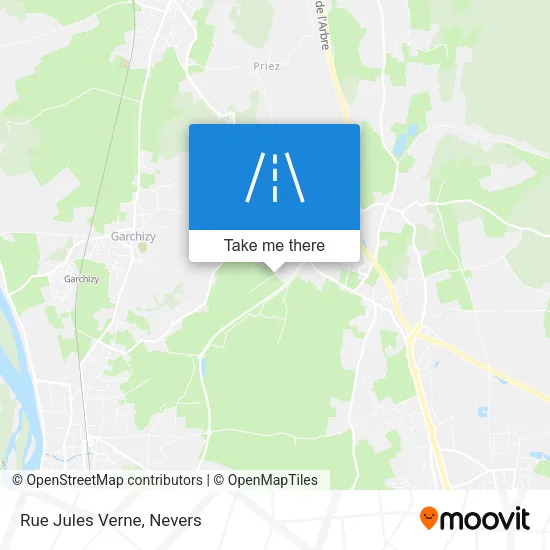 Rue Jules Verne map