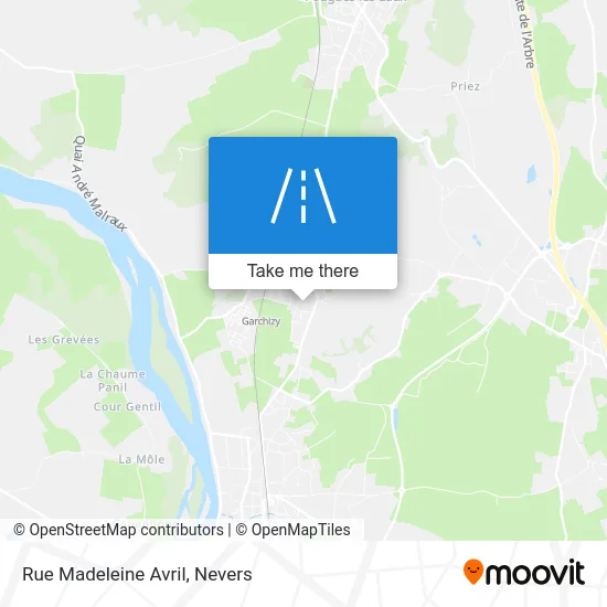 Rue Madeleine Avril map
