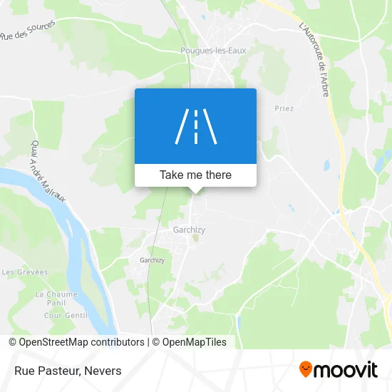 Rue Pasteur map