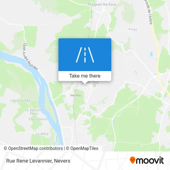 Rue Rene Levannier map