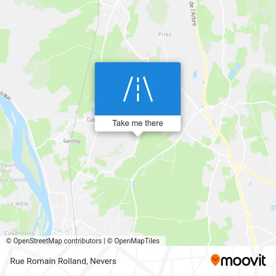 Rue Romain Rolland map