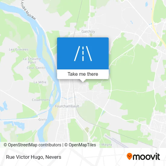 Rue Victor Hugo map