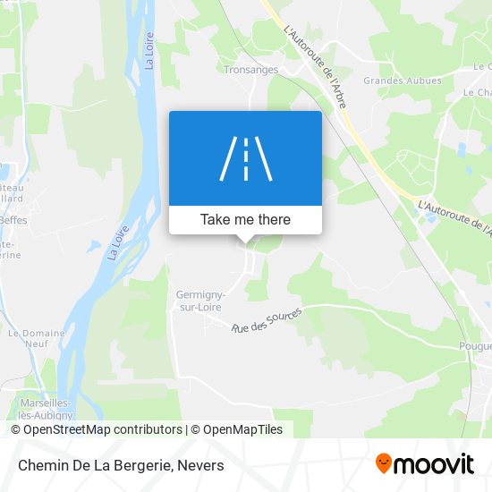 Mapa Chemin De La Bergerie