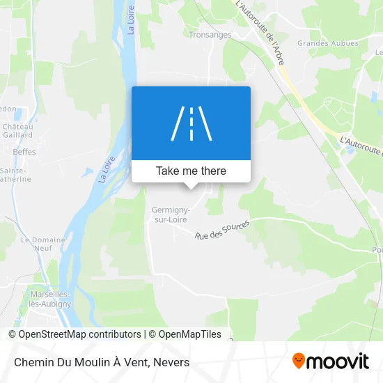 Chemin Du Moulin À Vent map