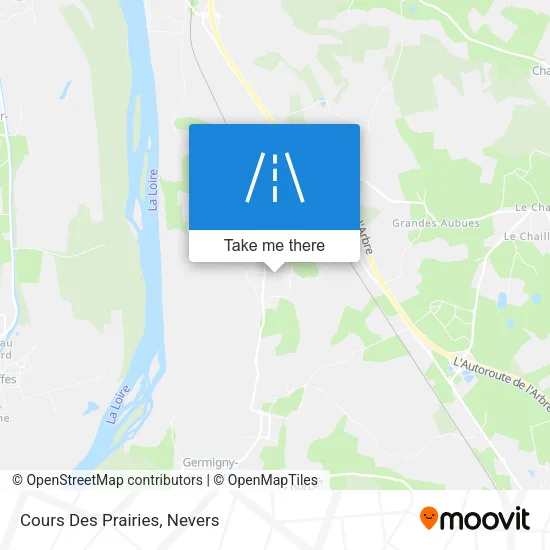 Cours Des Prairies map