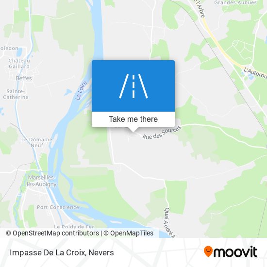 Impasse De La Croix map