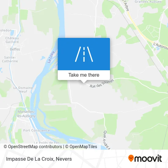 Impasse De La Croix map