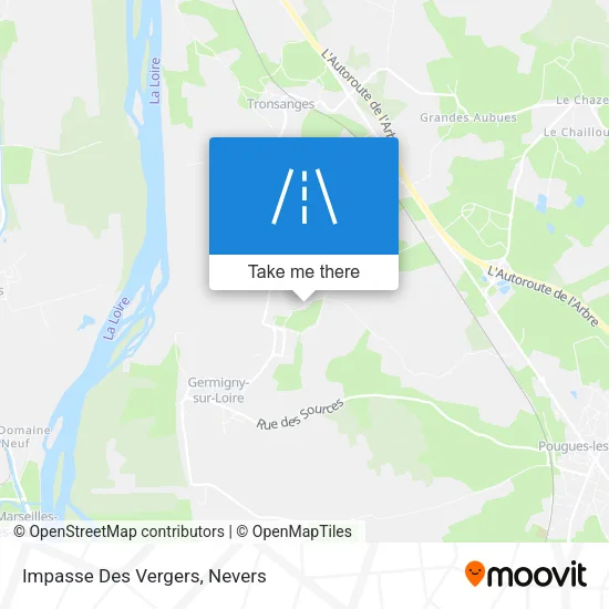 Impasse Des Vergers map