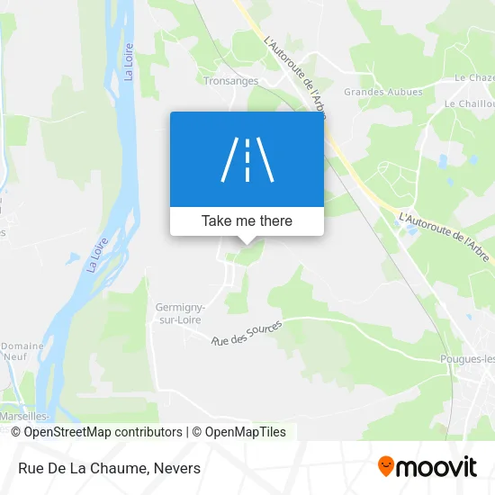 Rue De La Chaume map