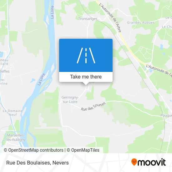 Rue Des Boulaises map