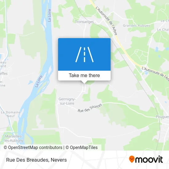 Rue Des Breaudes map