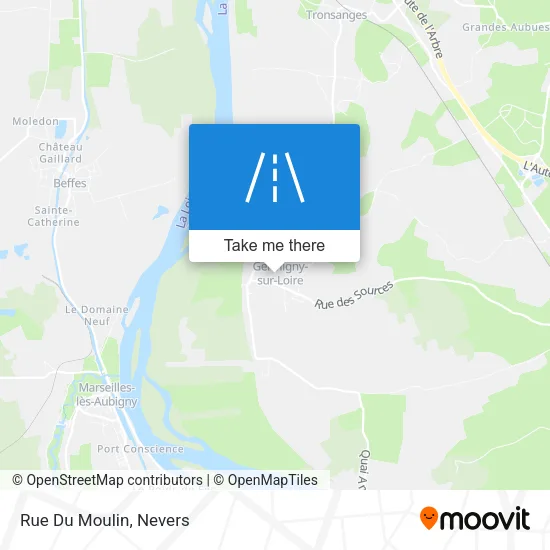 Rue Du Moulin map