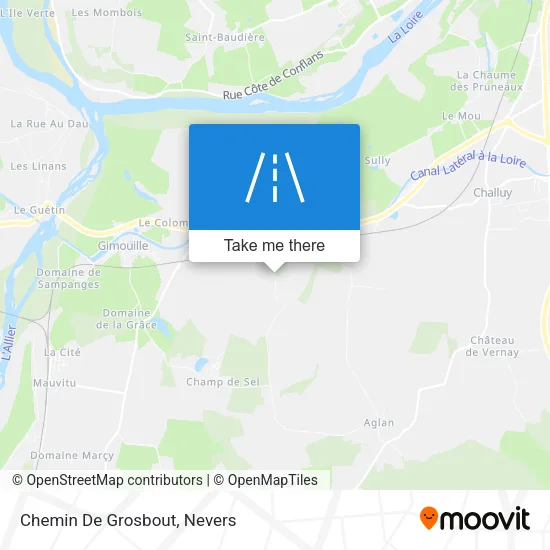 Chemin De Grosbout map